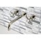 Kingston Brass KS6026ZX Wall Mount Tub Faucet, Polished Nickel KS6026ZX - alternate 4